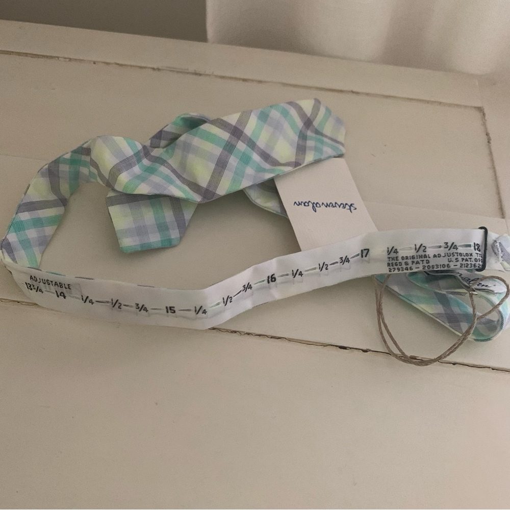 NWT Steven Alan Plaid Bowtie - Picture 5 of 6